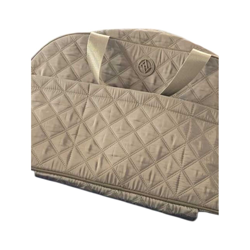 ADRIENNE VITTADINI ROLLING DUFFLEL Bag Color “Taupe” NWOT